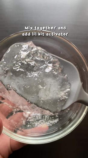 Tutorial on Making Clear Slime with Easy Homemade Recipe