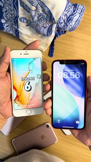 iPhone 6 vs iPhone 12 mini #iPhone6 #iphone12mini