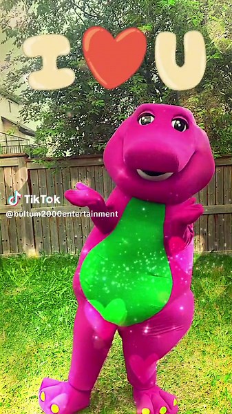 Sing and spread love with Barney in this sweet video! 💜 #barneythedinosaur #singalong #iloveyou #childhood #friends #love #appreciation #throwback #special #family #nostalgia #pbskids #90skids #2000skids #fyp