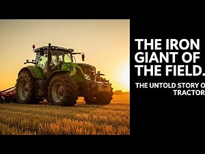 The Iron Giant of The Field: Tractor.