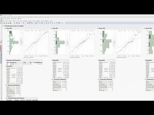 JMP Exploratory Data Analysis