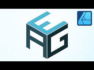 How to Create a Cubic Letter Logo in Affinity Designer