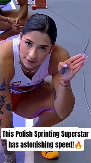 This Polish Sprinting Superstar has astonishing speed!🔥