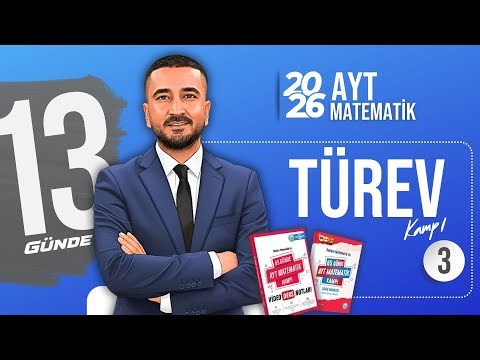 Türev 3 | TÜREV KAMPI | 65 Günde AYT Matematik