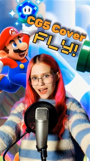 Mary Fairy FLIES on CG5's NEW Mario Galaxy Song FLY ✨🔥#cg5 #fly