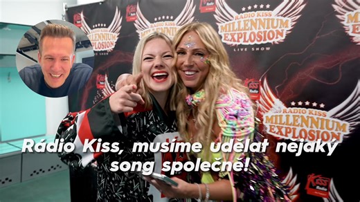 Malé překvapení pro Romana a Báru! Looně se váš zpěv moc líbil! 🤩 Takže dáme společný song? 😍😍😍 #kissradiokiss #behappy #milleniumexplosion #loona | Radio Kiss