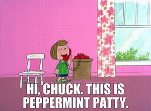 Hi, Chuck. This is Peppermint Patty.