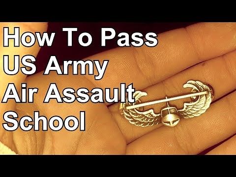 How to Pass US Army Air Assault School