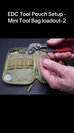 EDC Tool Pouch Setup - Mini Tool Bag loadout-2