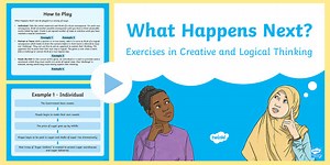 What Happens Next? Thinking Skills PowerPoint