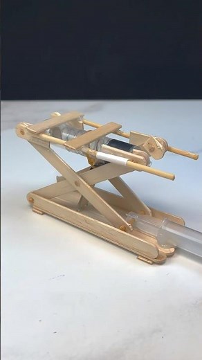 Hydraulic Powered Robotic Launcher #diy