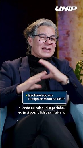 Design de Moda UNIP: a formação por trás de uma carreira de sucesso na TV e na publicidade.