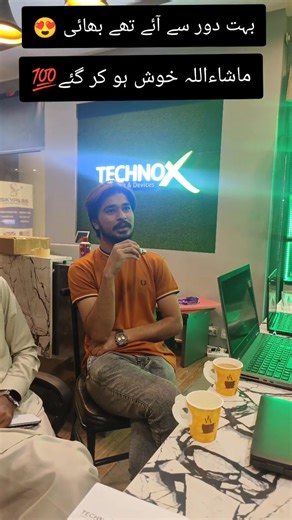 6K views · 105 reactions | One More Satisfied Customer  Alhamdulillah: For Online Order: 0322-4350505 #foryou #foryoupage #viral #trending #100dayswarranty | Techno X Laptops | Facebook