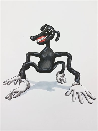 Drawing Cartooncat and Cartoondog in a Creepy Style