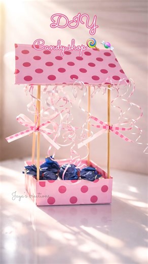 DIY Mini Candy Cart in 1 Minute! 🍭 #diy #shorts #viralvideo #viral #decocraft #gift #viralshorts