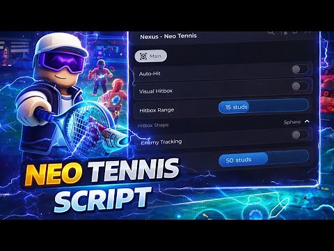 Neo Tennis script – (Auto Hit, Aim View) No Key