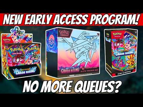 Chaos Rising Pokemon Center Queue Cancelled?! New System In Place!