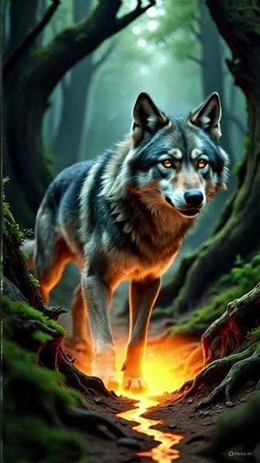 The Mysterious Wolf Luno: The Blood Moon Legend Begins