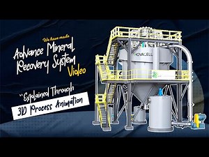 Efficient Recovery of Coarse & Fine Minerals | Advanced Mineral Recovery System 3D Process Animation