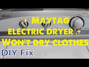 ✨ Maytag Dryer Won’t Heat - Easy Fix ✨