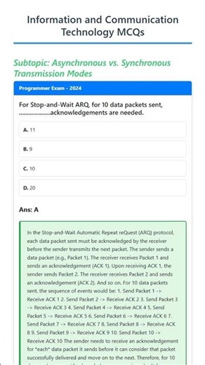 Asynchronous vs. Synchronous Transmission Modes