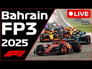 🔴F1 LIVE - Bahrain GP FP3 - Commentary + Live Timing
