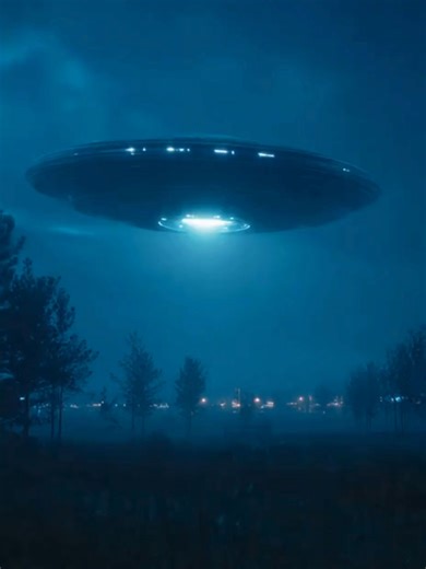 UFO Encounter Captured Next to Car on Dark Road