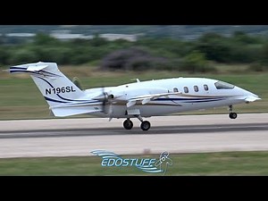 Piaggio P-180 Avanti II Close-up Takeoff!