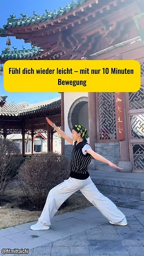 „Fühl dich wieder leicht – mit nur 10 Minuten Bewegung!“ #FrühlingsFitness #ZuhauseTrainieren #Fettverbrennen | Fit mit TaiChi