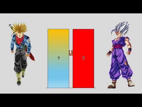 Future Trunks vs Gohan Power Levels All Forms