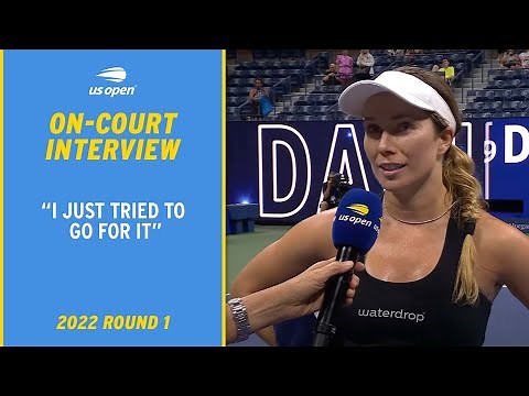 Danielle Collins On-Court Interview | 2022 US Open Round 1