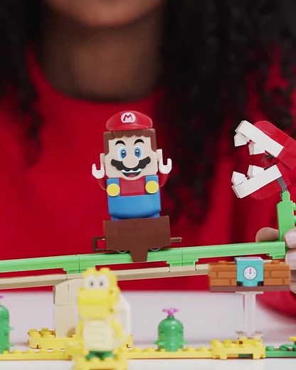 Wznieś swoje przygody z LEGO Super Mario na wyższy poziom, dzięki zestawom rozszerzającym możliwości zabawy 😁 Szczegóły znajdziesz tutaj: https://lego.build/MarioExpansionSets | LEGO