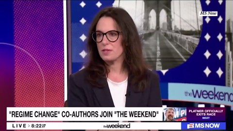 Trump aide Natalie Harp would run 'on foot' behind the president's golf cart, Haberman reveals