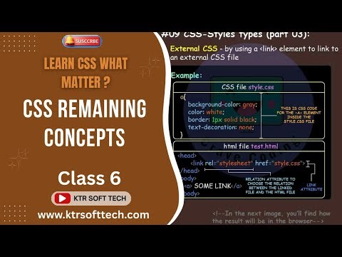 Frontend Development Internship | Batch Dec 2025 | CSS | Class 6 | Watch New CSS Video 2025