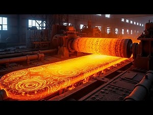 How GLASS Is Made From SAND | Fascinating Industrial Process