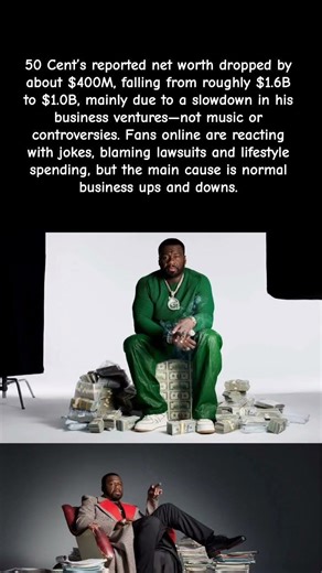 50 Cent’s Net Worth DROPS by $400M… Here’s Why! #50cent #shorts #viralvideo