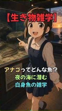 【生き物雑学】アナゴってどんな魚？夜の海に潜む、白身魚の雑学