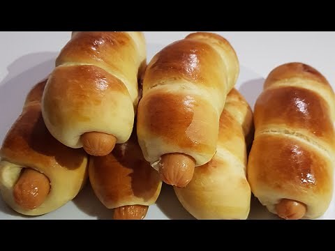 Petits pains aux saucisses, recette simple et délicieuse