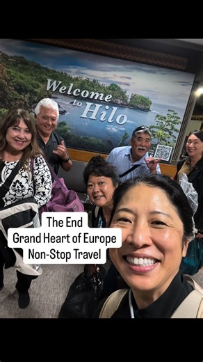 3K views · 79 reactions | We made it home to Hilo. Grateful to have experienced this Grand Heart of Europe tour with Non-Stop Travel! #LivingHiloStyle #Hilo #HiloLife #HiloPeople #HiloLove #HiloFashion #HiloFun #HiloFood #HiloEats #HiloGrinds | Living Hilo Style | Facebook
