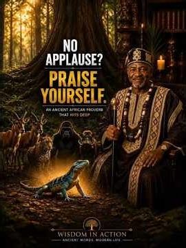 Nobody Applauded... So the Lizard Praised Himself | Powerful African Proverb