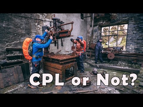 Use of a CPL in an Abandoned Slate Quarry, Maenofferen