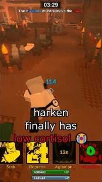 CALM MODE Harken challenge... || die of death #dieofdeath #dod #roblox #forsaken