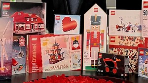 LEGO shows off 15 years of exclusive employee holiday gifts
