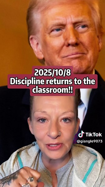 President Trump has signed an executive order that will once again bring discipline back into the hands of the teachers. 🇺🇸 #foryou #america #tiktok #news #foryoupage #creatorsearchinsights #teachers #politics #education #fyp