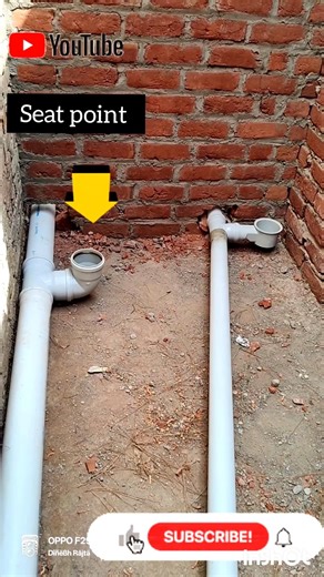 बाथरूम में PVC पाइप फिटिंग कैसे करें | Complete Tutorial. #like #comment #subscribe .