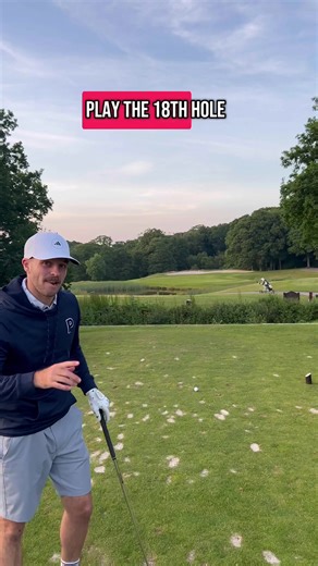 Our 18th Hole at Woodbury Park! Can you think of a better hole to finish a round? Let us know! #golf #golftiktok #golfer #golfswing
