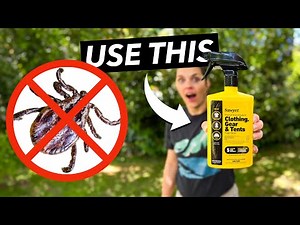 How to Apply PERMETHRIN - PROTECT YOURSELF from TICKS