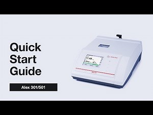 How to use the Alex 501 Alcohol and Extract Meter | Quick Start Guide | Anton Paar