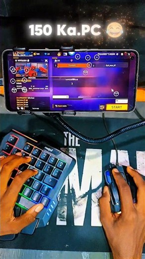 mini pc ❌ keyboard and mouse setup ✅ #freefire #geekgamer #ggmousepro