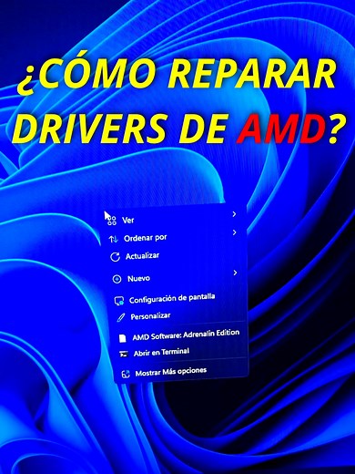 REPARAR DRIVERS DE AMD CON DDU #pc #pcgaming #pcgamer #windows #amd #radeon #ddu